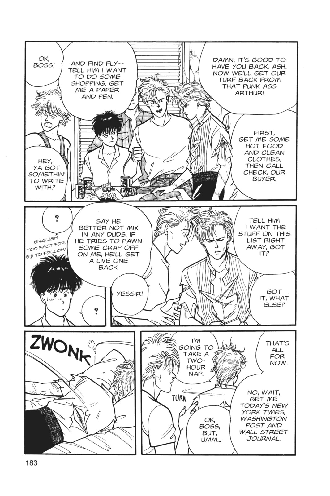 Banana Fish Chapter 6 image 178